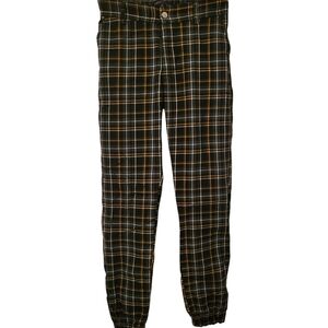 Almost Famous Plaid Joggers sz XS
